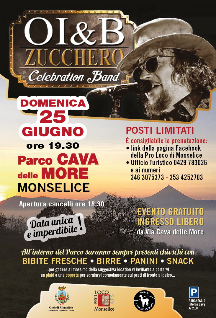 CONCERTO AL TRAMONTO DELLA OI&B ZUCCHERO CELEBRATION BAND